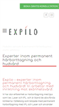 Mobile Screenshot of expilo.se